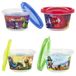 Nuby ID94044 picknick snack mokken met motief, meerkleurig