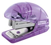 Rapid Mini Nietmachine met Bovenlaadmechanisme - Capaciteit tot 10 Vellen - Geïntegreerde Ontnieter - Nietjes Meegeleverd - Lavendel