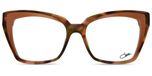 Cazal Lunettes De Vue Unisexe Havane Papillon 54mm