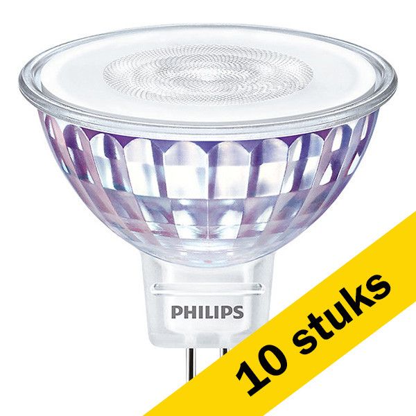 10x Philips MasterLED GU5.3 LED Spot - 4000K - 36° - Dimmable - 5.8W (35W)