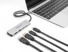 DeLOCK 64230 Interface Hub USB Type-C 10000 Mbit/s Grijs
