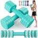 Halterset dames - Verstelbaar 0,9 tot 2,3 kg - 4-in-1 - Roze, blauw, paars of zwart