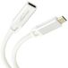 KabelDirekt USB-C verlengkabel - 0,5 m - 4K, 10 Gbps, 100 W, wit