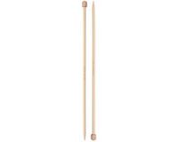 Prym Breinaalden met knop bamboe 5,5/33 2st