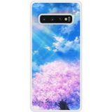 Samsung Bedrukt siliconen hoesje compatibel met Galaxy S10 Plus Hanami