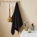 NOUS Living handdoek zwart (100x50 cm)