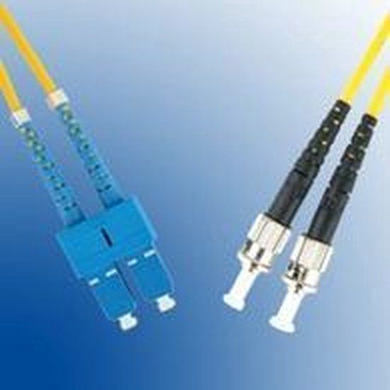 Microconnect FIB121003 InfiniBand en Glasvezelkabel 3 m ST SC Geel