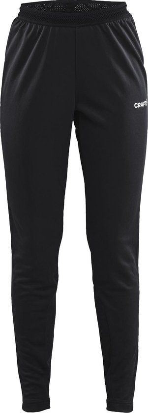Craft Evolve Slim Trainingsbroek Dames Zwart Maat S