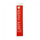 Globos Papier crêpé 50x250 rouge paquet de 12 rouleaux