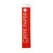 Globos Papier crêpé 50x250 rouge paquet de 12 rouleaux