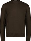 CMP Trui Heren Lange Mouw Ronde Hals Effen Polyester Bruin Maat L