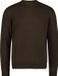 CMP Trui Heren Lange Mouw Ronde Hals Effen Polyester Bruin Maat L