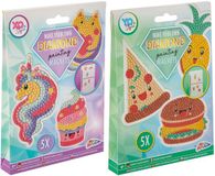Grafix Diamond Painting Kit Magnets Unicorns en Voeding