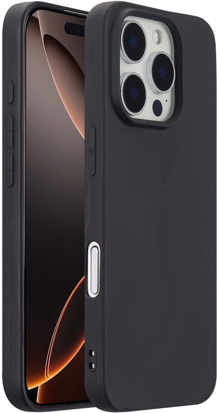 imoshion Color Backcover voor de Apple iPhone 16 Pro - Zwart