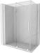 Mexen Velar cabine de douche coulissante 150 x 90 cm, transparent, blanc
