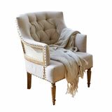 LOBERON Fauteuil Bebington linnen