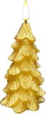 Countryfield LED kerstboomkaars goud 17,5cm