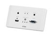 ATEN VE2812AEUT Émetteur HDBaseT HDMI & VGA avec plaque murale UE/PoH (4K à 100 m)
