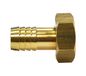 Boutté EA01 steunen, messing, binnendraad, 8 x 13, diameter 9, goudkleurig