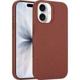 Coverzs iPhone 17 Woven MagSafe hoesje (oranje)