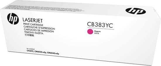 HP CB383YC - Magenta - Original - LaserJet - Toner Cartridge
