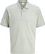 Jack & Jones Jpralves Ss Polo Styd Ss25 12286341 Aqua Gray Mannen Maat L