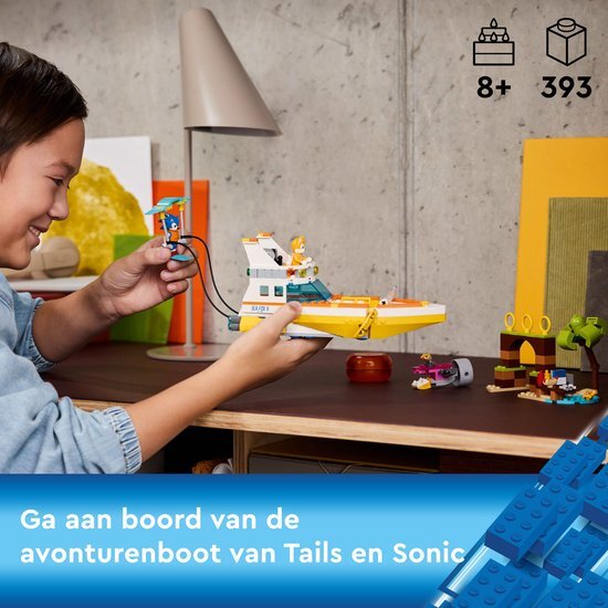 LEGO Sonic the Hedgehog™ - Tails' avonturenboot - 76997