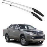 OMAC galerie de toit 4915933 Aluminium pour MITSUBISHI L 200 / Triton Pickup (KJ, KK, KL)