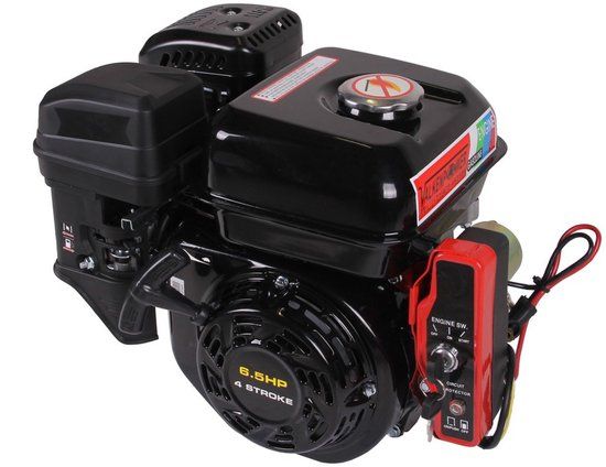 Valkenpower Benzinemotor E-start 6.5pk asmaat 20mm