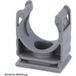 Flexa Rqh Schlauchhalter Ohne Deckel Pour Diamètre Extérieur Tuyau 34,5mm Pour Tuyau Ondulé Ad 34,5mm - 1 Pièce