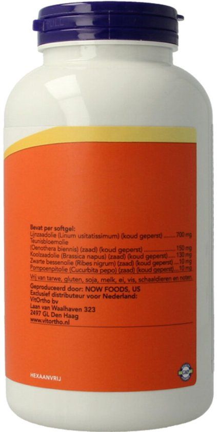 NOW Omega 3-6-9 1000mg - 250 capsules