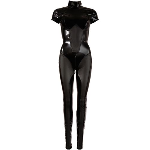 Cottelli Collection Sexy wetlook jumpsuit Small - 4024144276097