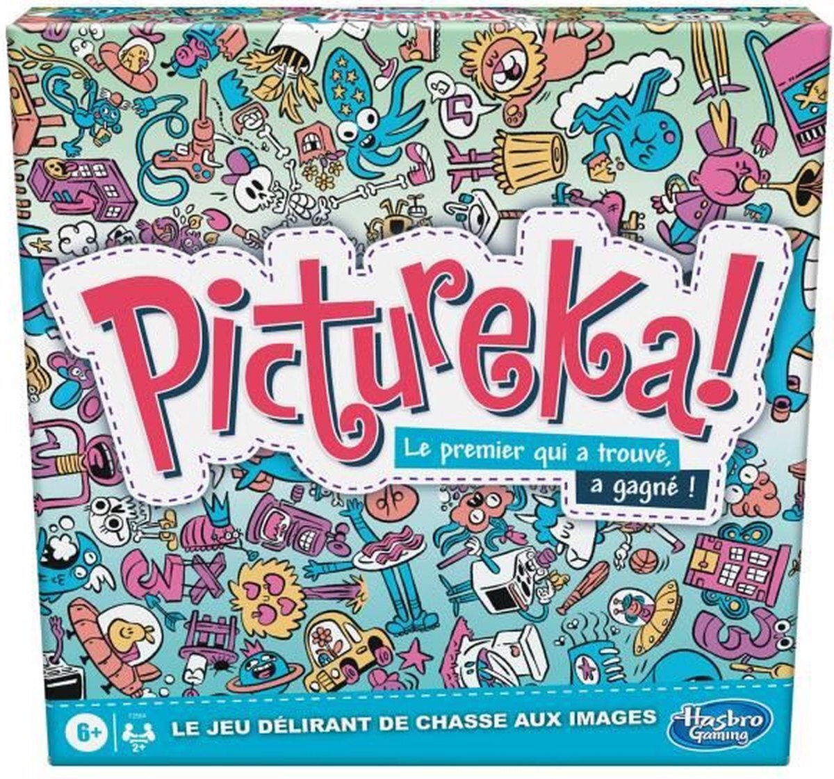 Hasbro Pictureka!, spel met foto's, bordspel voor kinderen, plezier voor het gezin, vanaf 6 jaar