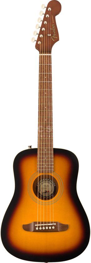 Fender Redondo Mini Sunburst - Akoestische gitaar