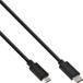 InLine USB-C naar USB Micro B kabel - USB 2.0 - 2 meter - Zwart