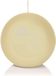 Trend Candles Bolkaars glad - cremewit - 7 cm - 16 branduren - ronde kaarsen