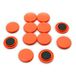 Magneet Expert Grote Oranje Notice Board/Planning Magneet (40mm dia x 8mm high) (10 Packs of 12)
