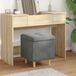 Maison Exclusive - Pouf avec rangement, gris foncé, 40 x 40 x 45 cm, velours