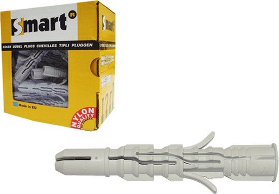 pgb-Europe SMART | Sterke nylon multifunc. plug SMART Ø 8x60 | 100 st