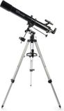 Celestron Power Seeker 80EQ Telescope - Reflector - Equatorial Mount - Black