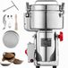 Latios Moulin à grains et à maïs électrique - Broyeur à herbes et à grains - Capacité 2500 g - Puissance 3400 W - Haute vitesse - Acier inoxydable - Conception inclinable - Pour grains, épices et café