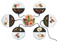 Bourgini Chef's Dinner Party Gourmetstel – 6 Personen – Bakplaat – PFAS-vrij