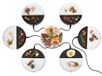 Bourgini Chef's Dinner Party Gourmetstel – 6 Personen – Bakplaat – PFAS-vrij