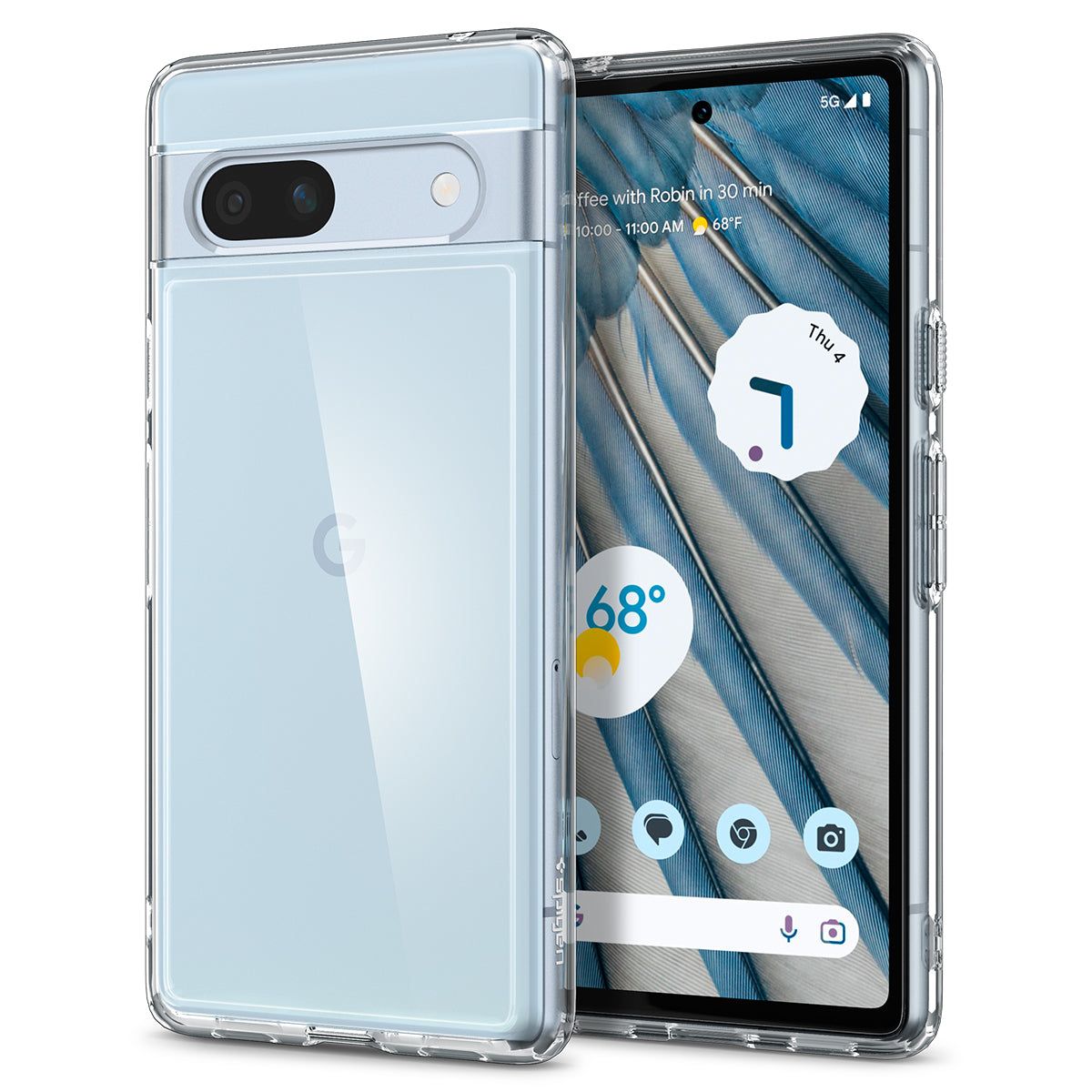 Spigen Ultra Hybrid Google Pixel 7a Hoes Transparant
