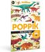 Poppik Affiche éducatif - Dinosaures - 32 autocollants réutilisables