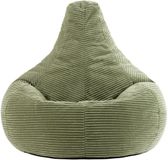 icon - Dalton Zitzak Fauteuil - Gaming - Ribfluweel - Saliegroen