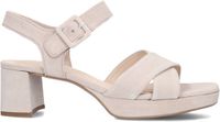 Gabor 953 Sandalen Dames Beige Maat 37,5