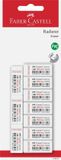 Faber-Castell Gum - Set van 10 stuks - Wit - FC-188530