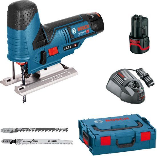Bosch Professional GST 12V-70 - Decoupeerzaag - 12V - 2x3.0Ah - L-Boxx