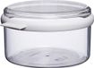 Boîte de rangement ronde Stora 1,5 litre, verre, transparent, 19 x 10,8 cm